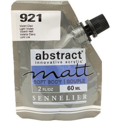 Peinture acrylique Abstract matt - Violet clair - Sachet 60ml - Sennelier (1/2)