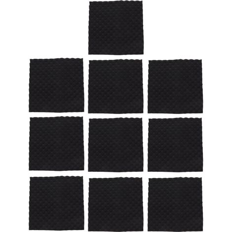 Lot de 10 panneaux acoustiques en mousse insonorisante insonorisation pour studio domestique (1/5)