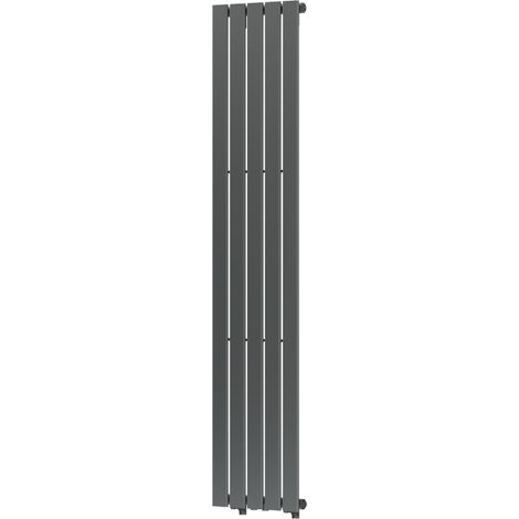 Mexen Boston radiateur décoratif 1800 x 376 mm, 740 W, anthracite - W213-1800-376-01-66 (1/5)