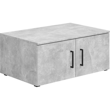 Mömax Aufsatzschrank Multistauraum Betonoptik (1/5)