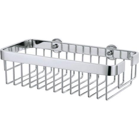 Carmdering Duschablage, kein Bohren erforderlich, selbstklebend, Edelstahl, feuchtigkeitsbeständig, Maße: 8,7 cm x 30,0 cm x 14,7 cm