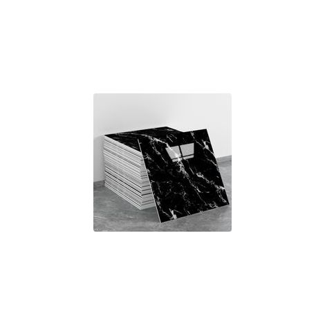(10 pezzi, 30×30 cm, Q063) Adesivi murali autoadesivi per piastrelle, effetto marmo, decorazione murale, materiale PET, adatti per cucine, bagni, caminetti e lavanderie. - Crezuo