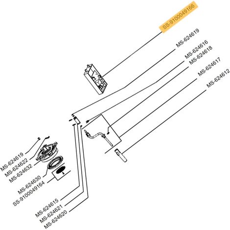 Scheda elettronica + Supporto (codice n°SS-9100049166) - Macchina da caffè, Caffettiera - KRUPS - 4369195