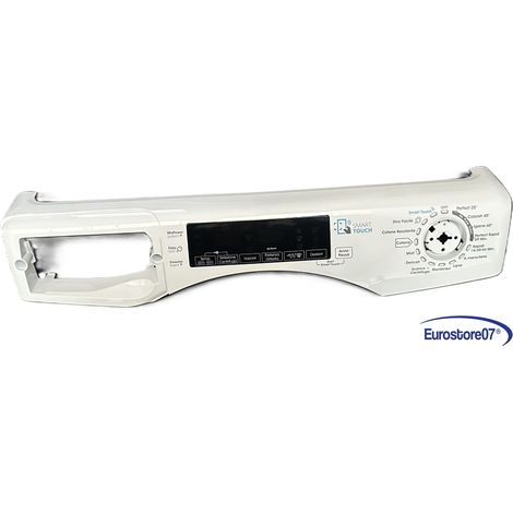 CRUSCOTTO PANNELLO DI CONTROLLO BIANCO FRONTALE LAVATRICE CANDY HOOVER (1/4)