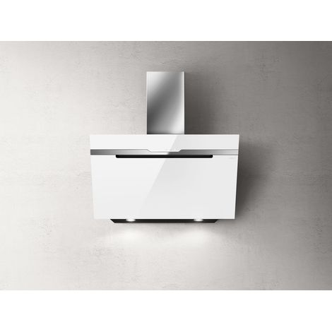 Elica MAJESTIC WH/A/90. Potenza massima di estrazione: 690 m³/h, Tipo di estrazione: Aspirante, Classe di efficienza dinamica del fluido: B. Tipo: Cappa aspirante a parete, Colore del... - PRF0124236A (1/4)