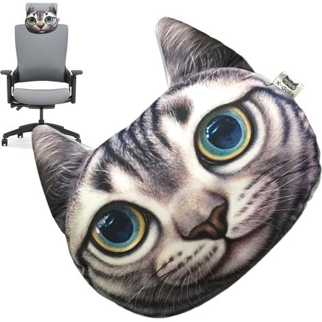 Oreiller pour appui-tête de voiture cervical en forme d'animal , soutien enfants , doux et ergonomiq (1/5)
