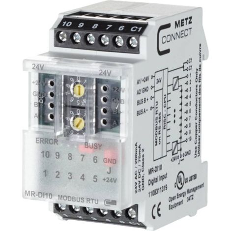 Metz Connect 1108311319 24 V/AC, 24 V/DC 85 mA Contenu 1 pc(s)