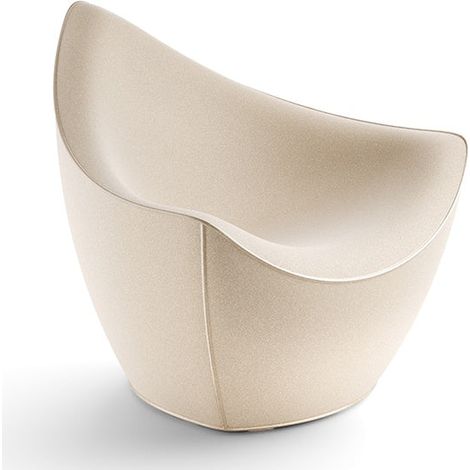Plust Vela Poltrona Pietra Polietilene Indoor Outdoor