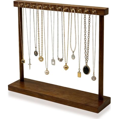 Rangement Pour Bijoux,Support Pour Colliers,Avec 12 Crochets (1/5)