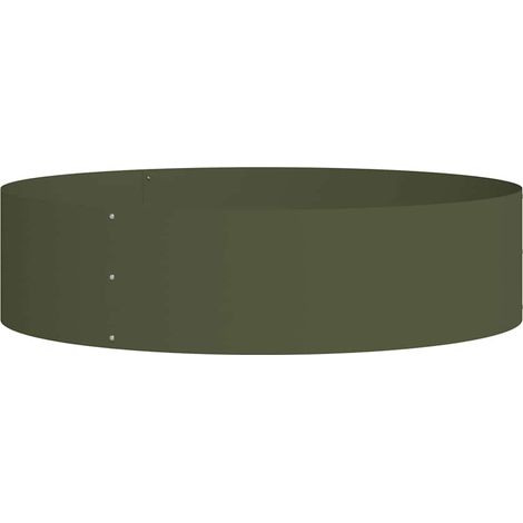 Maison Exclusive - Pflanzenring Olive Grün 80 x 80 x 20 cm Kaltge
