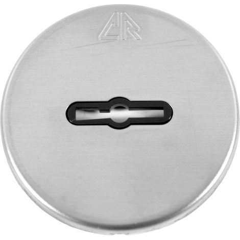 2PZ C.R. ART. 30 BOCCHETTE+SUPPORTO +VITI ,FINITURA CROMATA X SERRATURE (1/2)