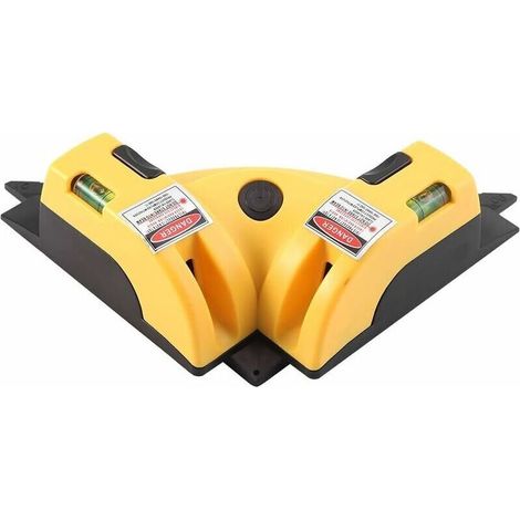 Strumento per la sagomatura e l'allineamento di linee laser orizzontali ad angolo retto a 90 gradi (1/5)