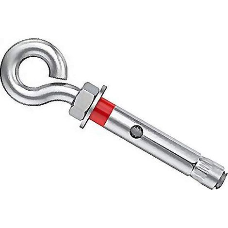 DESA taco metal argolla 10x60 cerrada caja 50 , Taco metálico Desa-Argolla. - Tamaño: 100 mm. - Caja de 50 unidades. - Largo. - Hecho en acero. - Recubrimiento cincado. - Recomend