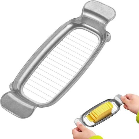 Trancheur de fromage fil métallique, coupe-fromage pratique pour fromage à pâte dure (1/5)