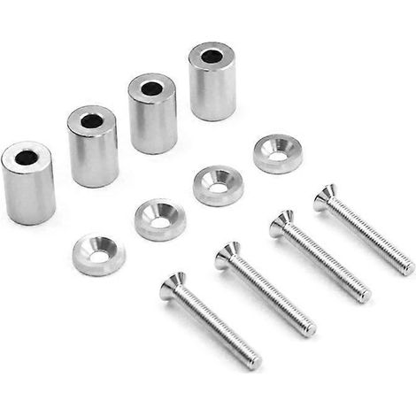 1. Motorhaubenheber-Set aus Aluminiumlegierung, Motorhaubenabstandshalter für Belüftung, Motorhaubenheber.
