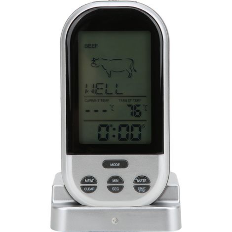 Thermomètre de barbecue sans fil avec sonde pour la cuisson de la viande - Accessoires de cuisine (1/5)