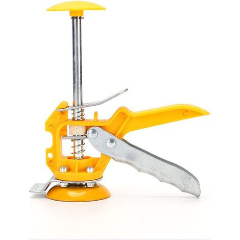 Pince de carreleur Mur Carreaux De Céramique Leveling Hauteur Ajustable Pinces Locator Carreleurs Outil Jaune