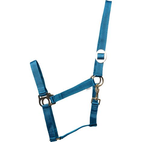 ELDORADO Pferde-Halfter standard - petrol - Vollblut