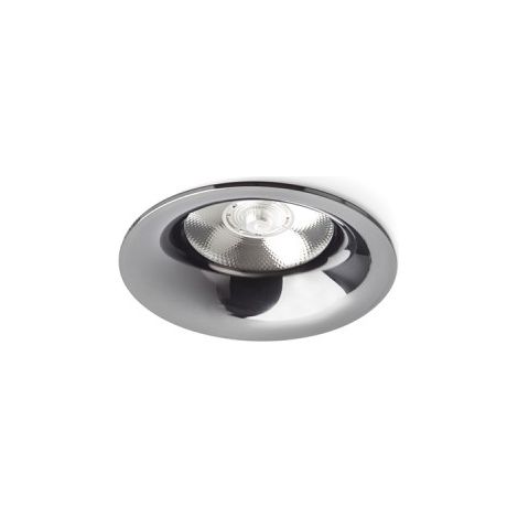 Faretto SHARM BASE da incasso nero cromato 230V LED 10W 24° 3000K