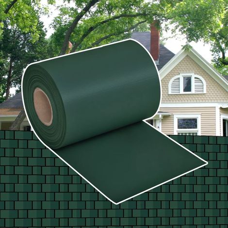 Écran d'intimité de jardin PVC 70 x 0,19 m Vert (1/5)