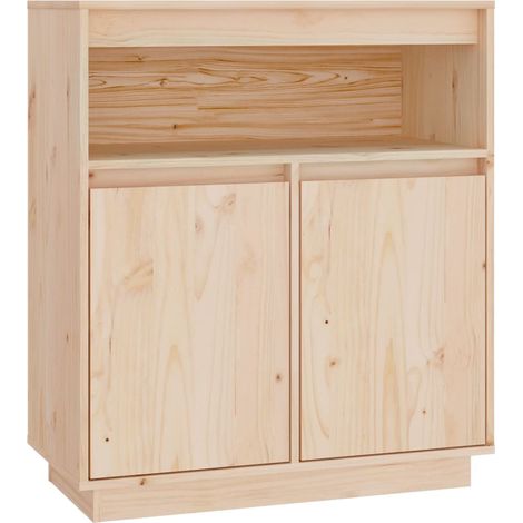 GBLY Sideboard 70x34x80 cm Massivholz Kiefer (1/5)