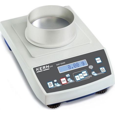 Kern - Balance de comptage 0,001 portée 0,36 kg max. plateau ∅ 81 mm, plastique - CKE360-3
