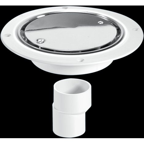 McAlpine Untrapped Gully, Clamp Ring, Cover Plate, 2" Vertical (1/2)