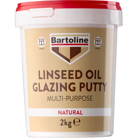 Bartoline Stucco alla Trementina 2 kg – Sigillante Multiuso per Finestre e Telai – Ideale per Telai in Legno e Metallo (1/2)