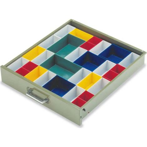[GEBRAUCHT] B-Ware La Ka Pe Einsatzkasten Behälter Box Aufbewahrung Ordnung 106x80x54mm 50 Stück