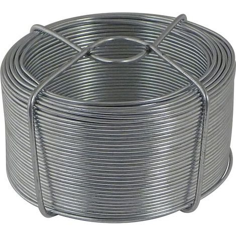Fil d'attache en acier galvanisé - 50m longueur - 1,5mm diamètre - Viso