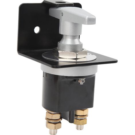 Interrupteur coupe-batterie 12 V à 48 V avec plaque de verrouillage (remplace la référence 20247) pour voiture, camping-car et bateau (1/5)