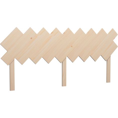Maison Exclusive - Cabecero de cama madera maciza de pino 178x3x8 (1/5)