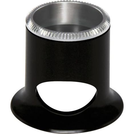 Loupe D'horloger - 1 Pièce - Synthétique - Grossissement 3,3x - Réparation Montres - Noir
