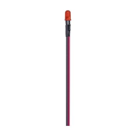 LED M. KAB. 24V 5MM ROT 25ST. TRU