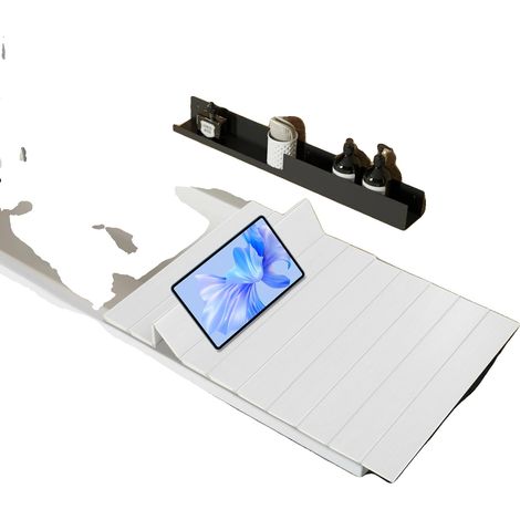 Tapa para bañera, material PVC, dimensiones 170x75 cm, carga máxima 5 kg, resistencia a la temperatura 80 °C, peso neto 4,2 kg (1/5)