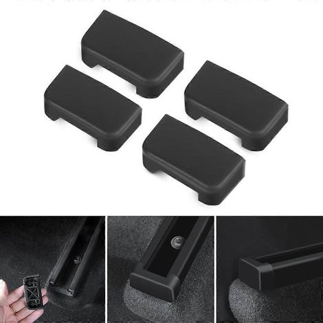 Bouchon de protection anti-coups de pied pour rail de glissière de siège arrière de voiture Model 3/Y (1/4)