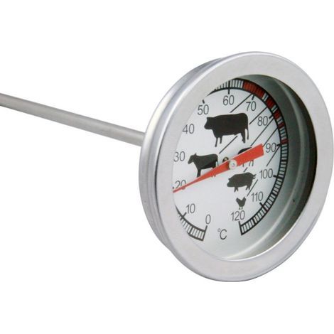 Thermomètre Numérique Étanche à Affichage Digital ABS Noir pour Température de l'Eau (1/5)