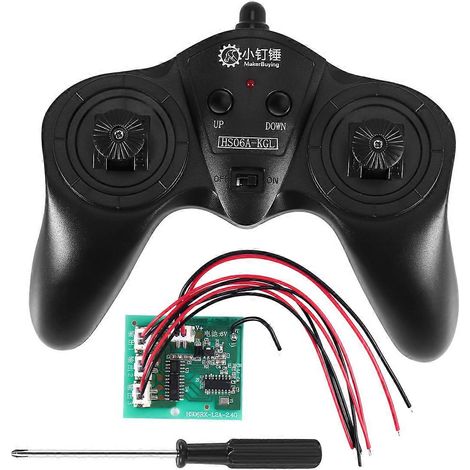Système radio émetteur-récepteur 6 canaux 2,4 GHz avec télécommande (1/5)