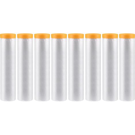 Rouleaux Bache de Protection Peinture, 2,4m x 20m (Lot de 2) (1/5)