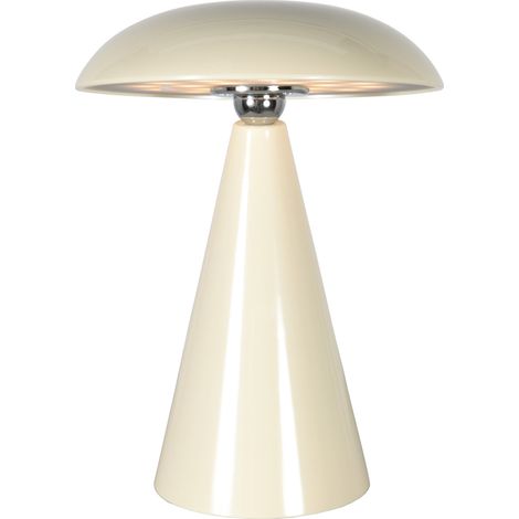 Anne Lighting - lampada da tavolo - Mush - crema - metallo -