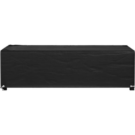 Maison Exclusive - Copertura Mobili Giardino 8 Occhielli 125x70x35 cm Rettangolare (1/5)