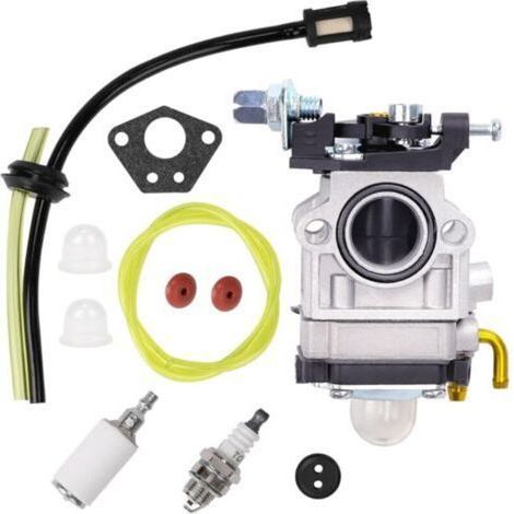 Carburateur pour débroussailleuse 52cc 49cc 43cc Carbu Kit avec joint, tuyau, bougie d'allumage et filtre à essence.carburateur debroussailleuse, de Tondeuse à Gazon (1/5)