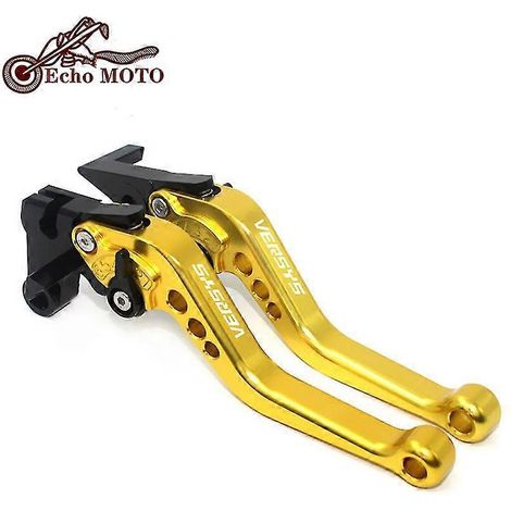 Accessoires pour Kawasaki Versys 650 2006-2014 : leviers de frein et d'embrayage dorés (2006-2008) (1/5)