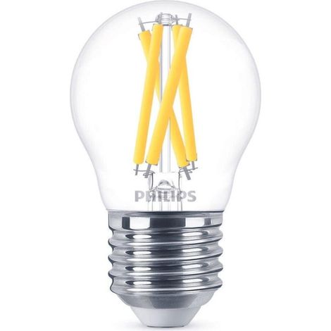 Philips LED 871951432463300 LED EEK D (A - G) E27 Tropfenform 5.9 W = 60 W Warmweiß (Ø x L) 45 mm x (1/5)