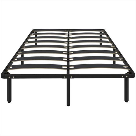 Canapé convertible Cadre de lit 140 x 190 cm en bois massif (1/5)