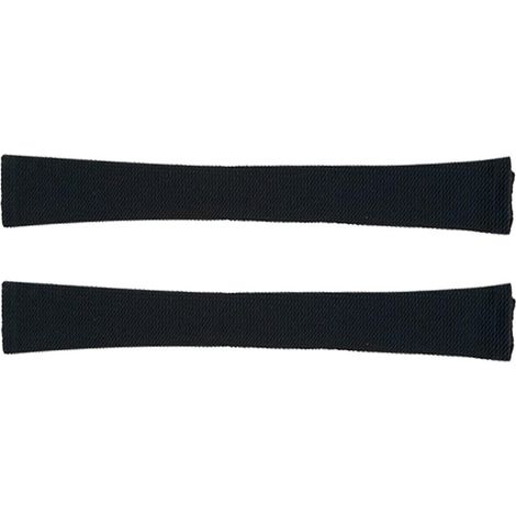 2pcs protecteur de couverture d'accoudoir de chaise de meubles d'étirement antidérapant noir (1/5)