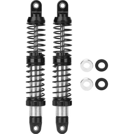 Amortisseur à double ressort 102mm pour Traxxas TRX-4, modèle RC, pièce de rechange B8260SBL noir (1/5)