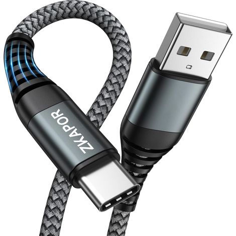 Long Câble USB C 5M, Cable USB C Charge Rapide 3A Chargeur Type C (1/5)