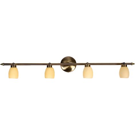 Plafonnier mural Candellux Olivia 4xG9 patine beige