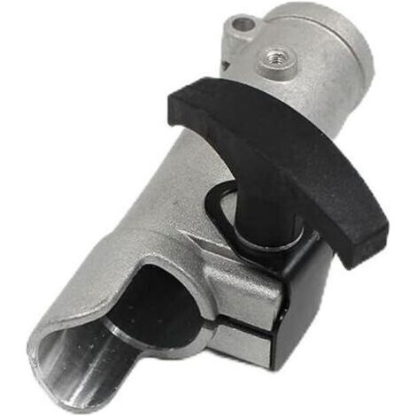 Accessoires de tondeuse à gazon connecteur d'arbre carré clip de connexion argent 2,6 2,6 13,2 cm 1 pièce 26 tube 7 dents connecteur rapide (1/5)